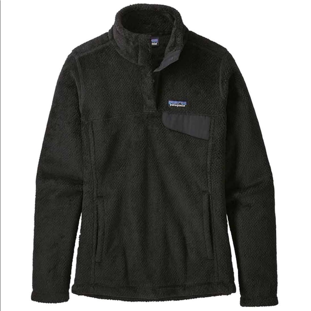 Patagonia black snap t pullover